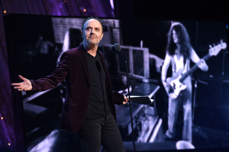 Lars Ulrich (Photo: Rock And Roll Hall Of Fame)